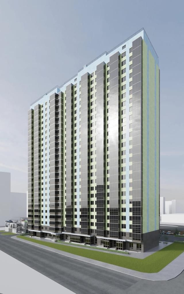 Зелёная высотка на Калинина 7