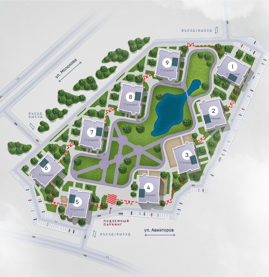 Планировка 2-комн. 3