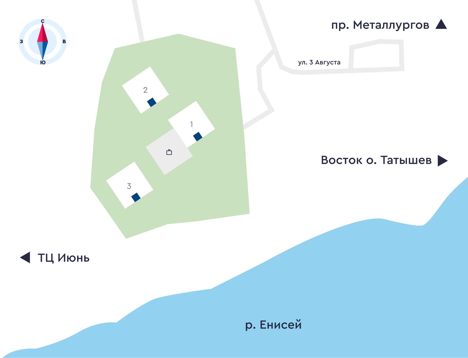 Планировка 1-комн. 3