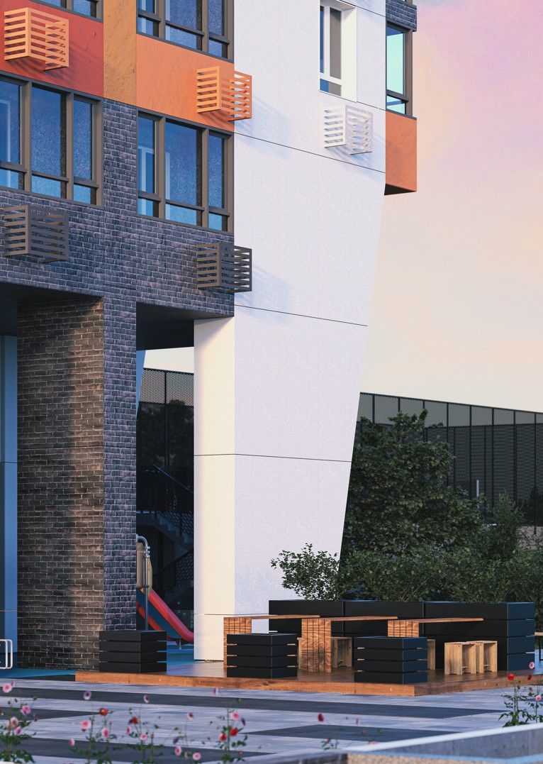 Огни города на ул. Запарина 10