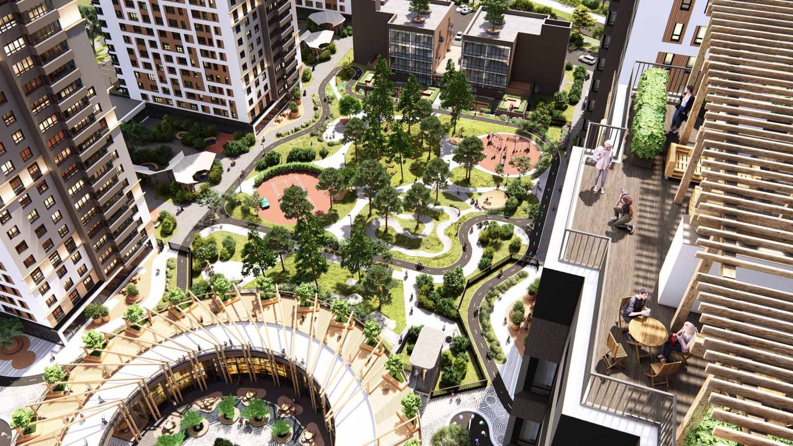 Высотный микрорайон ЧИЖИ 8