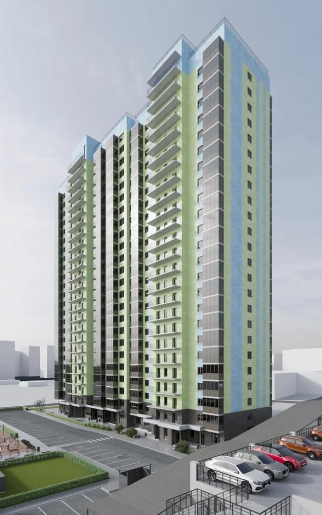 Зелёная высотка на Калинина 8