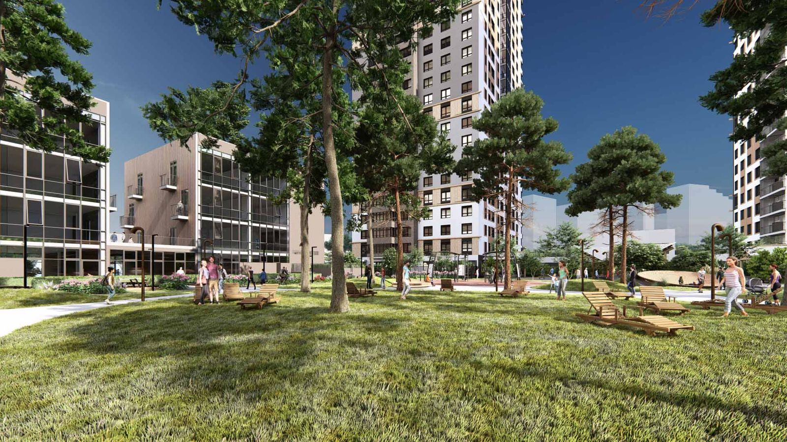 Высотный микрорайон ЧИЖИ 6